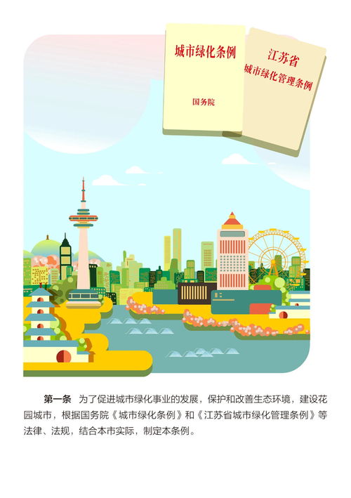 圖解《南通市城市綠化管理條例》 禁止綠地內違規行為，守護綠色家園