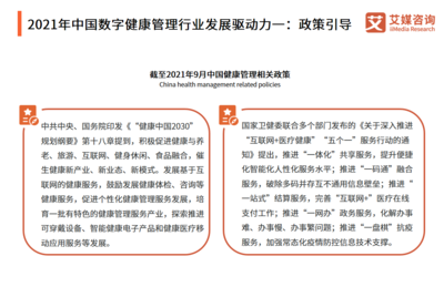 科技驅動下的健康新生態 2021年中國數字健康管理行業技術發展趨勢分析